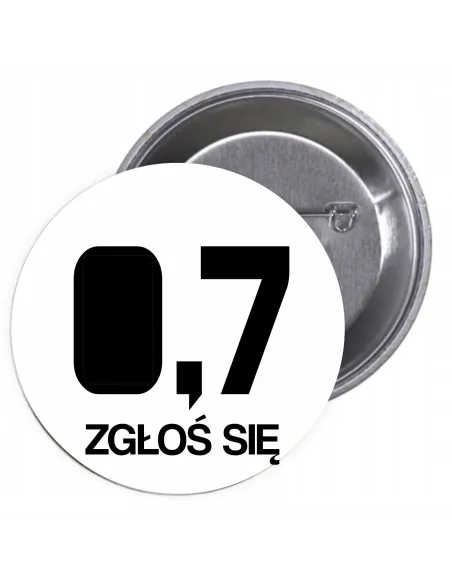 Przypinki Buttony Dzień Chłopaka,mężczyzny Reklamowy