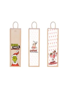 Skrzynka na Wino Prezent – Mikołajki Święta Nadruk