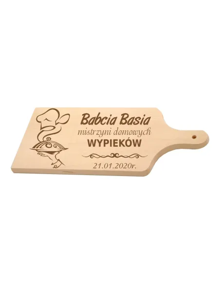 Prezent na Dzień Babci Dziadka Deska Krojenia z Grawerem