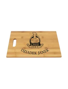 Bambusowa Deska z Grawerem Babci Dziadka Hit dla Babci