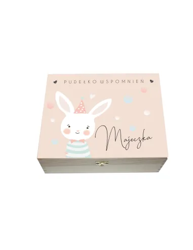 Pudełko Wspomnień na Chrzest – Roczek Nadruk UV Foto