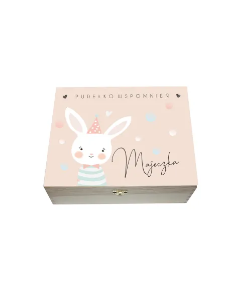 Pudełko Wspomnień na Chrzest – Roczek Nadruk UV Foto