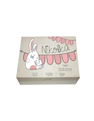 Pudełko Wspomnień Prezent Święta z Nadrukiem na Prezent