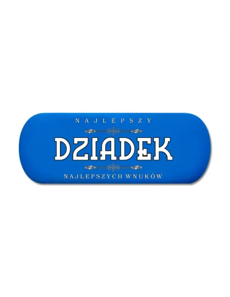 Etui na Okulary Prezent dla Super Dziadka Babci z Nadrukiem