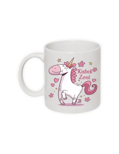 Kubek z Nadrukiem Personalizowany Jednorożec Imieniem