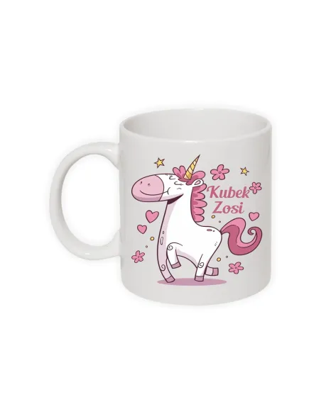 Kubek z Nadrukiem Personalizowany Jednorożec Imieniem