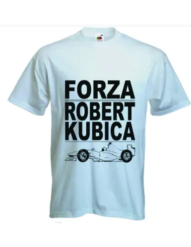 Koszulka z Nadrukiem – Forza Robert Kubica Personalizowany