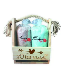 Prezent na Rocznicę Ślubu z Haftem z Grawerem na Prezent