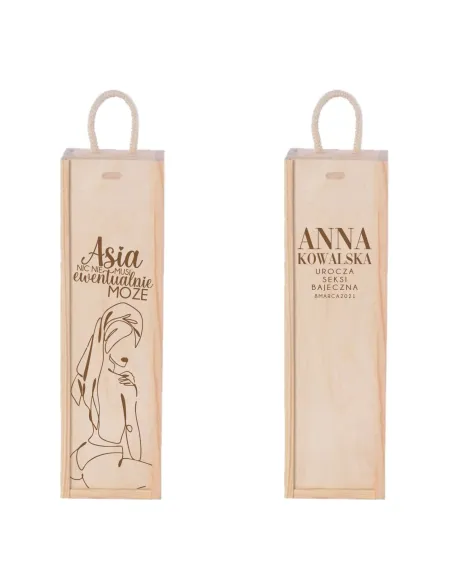 Skrzynka na Wino Dzień – Dzień Kobiet Dziewczyny Tanio