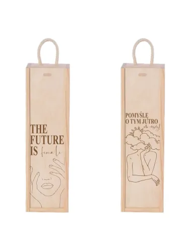 Skrzynka na Wino Grawer – Super Prezent Dzień Kobiet