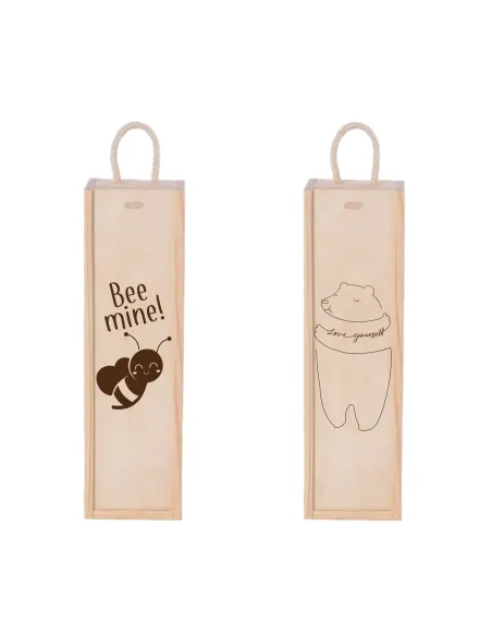 Skrzynka na Wino Grawer z Grawerem na Prezent Super