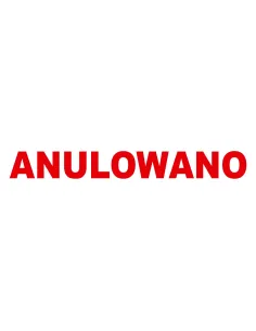Pieczątka Anulowano Tanio Pieczątki Pieczątka Anulowano
