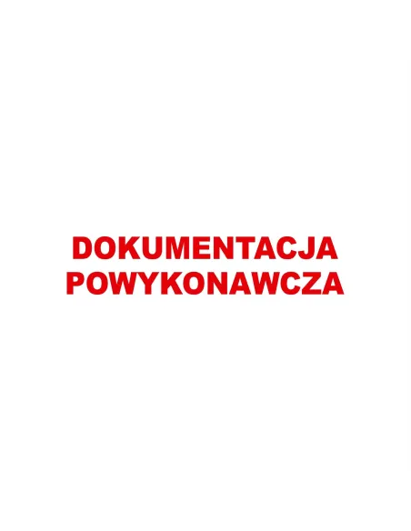 Pieczątka Dokumentacja Powykonawcza Pieczątki Pieczątka