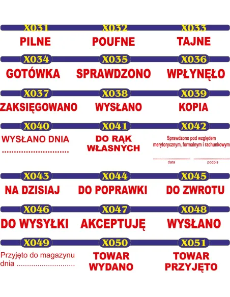 Pieczątka Materiał Wbudowano Tanie – Materiał Wbudowano