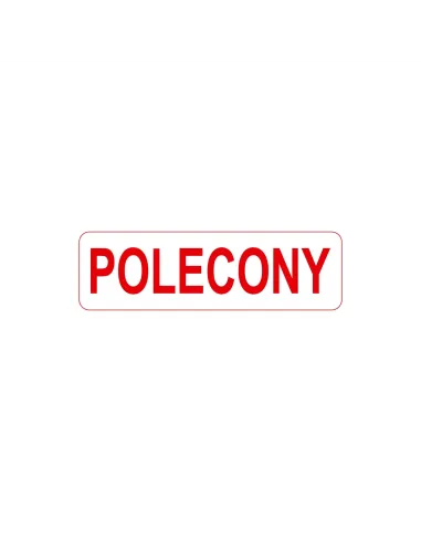 Pieczątka Polecony Tanie Pieczątki – Polecony Pieczątki