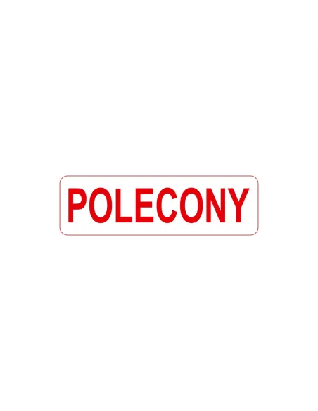 Pieczątka Polecony Tanie Pieczątki – Polecony Pieczątki