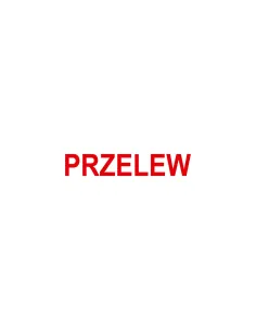 Pieczątka Przelew Zapłacono Przelewem Pieczątka Przelew