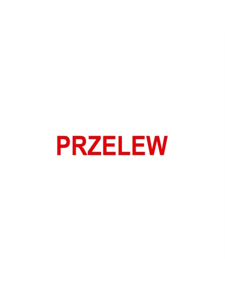 Pieczątka Przelew Zapłacono Przelewem Pieczątka Przelew