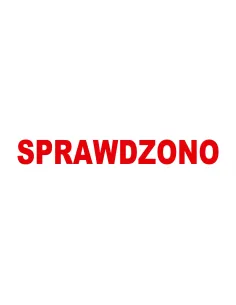Pieczątka – Sprawdzono – Tanie Pieczątki z logo na Auto
