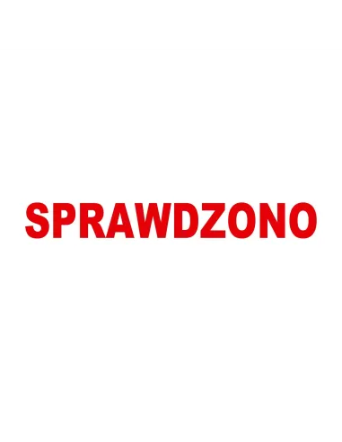 Pieczątka – Sprawdzono – Tanie Pieczątki z logo na Auto