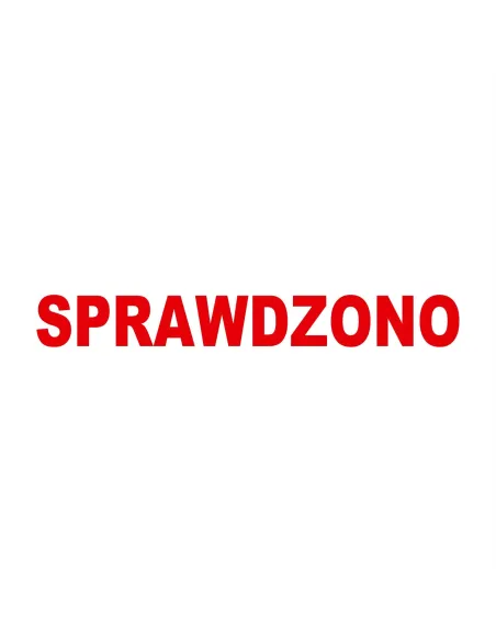 Pieczątka – Sprawdzono – Tanie Pieczątki z logo na Auto
