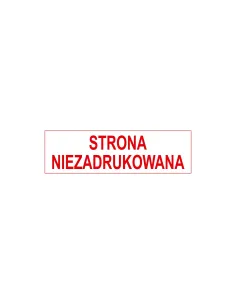 Pieczątka Strona Niezadrukowana Pieczątki z logo na Auto