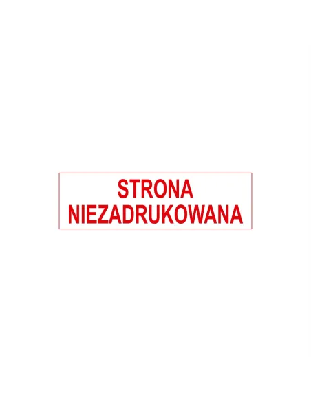 Pieczątka Strona Niezadrukowana Pieczątki z logo na Auto