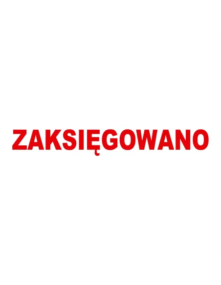 Pieczątka Zaksięgowano Tanie Pieczątki – Zaksięgowano