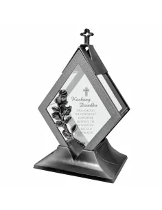 Znicz Personalizowany z Grawerem dla Dziadków na Dzień