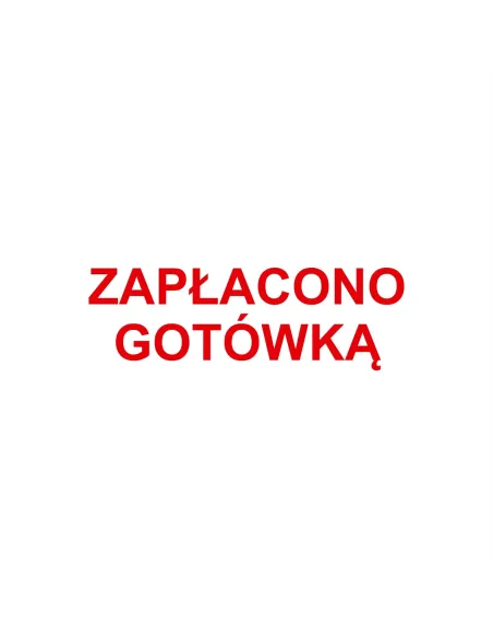 Pieczątka Zapłacono Gotówką Tanio – Pieczątka Zapłacono