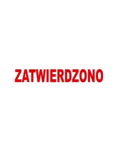 Pieczątka Zatwierdzono Tanie Pieczątki – Zatwierdzono