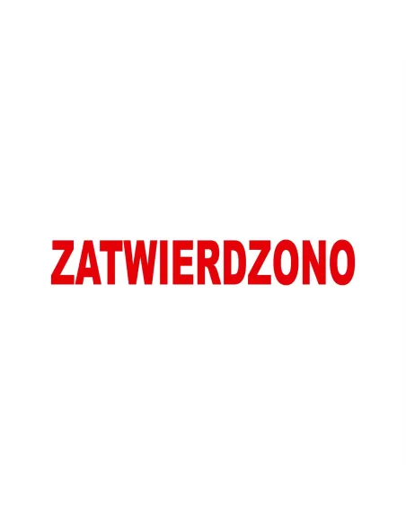 Pieczątka Zatwierdzono Tanie Pieczątki – Zatwierdzono