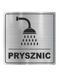 Tabliczka Personalizowany z Grawerem Nierdzewna Piktogram