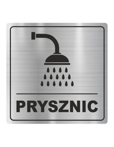 Tabliczka Personalizowany z Grawerem Nierdzewna Piktogram