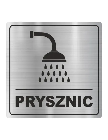 Tabliczka Personalizowany z Grawerem Nierdzewna Piktogram