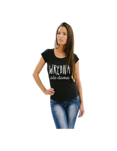Koszulka z Nadrukiem – Wredna Ale Dama Personalizowany