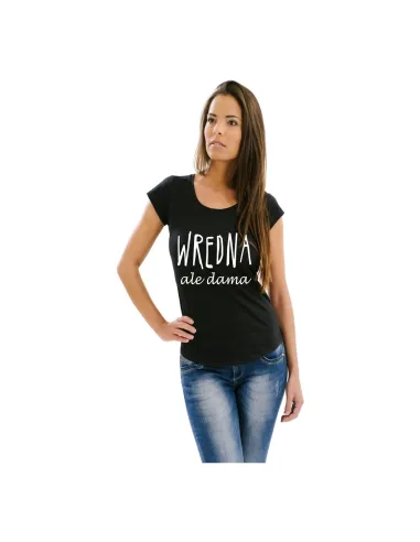 Koszulka z Nadrukiem – Wredna Ale Dama Personalizowany