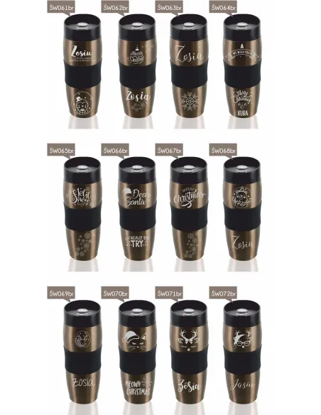 Kubek Termiczny z Grawerem na Prezent Niej Niego Termos