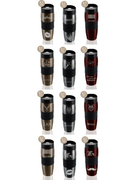 Kubek Termiczny – Dla Babci Mamy Grawer Dużo Wzorów