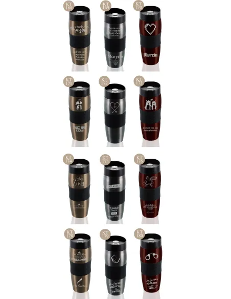 Kubek Termiczny Par Prezent Rocznicę Ślubu z Grawerem