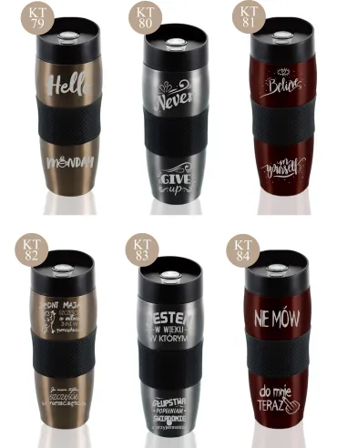 Kubek Termiczny z Grawerem na Prezent Niej Niego Termos