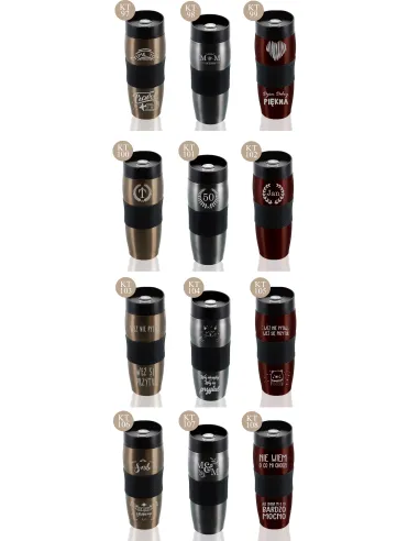 Kubek Termiczny z Grawerem na Prezent Niej Niego Termos