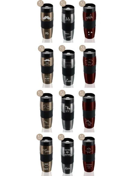 Kubek Termiczny z Grawerem na Prezent Niej Niego Termos