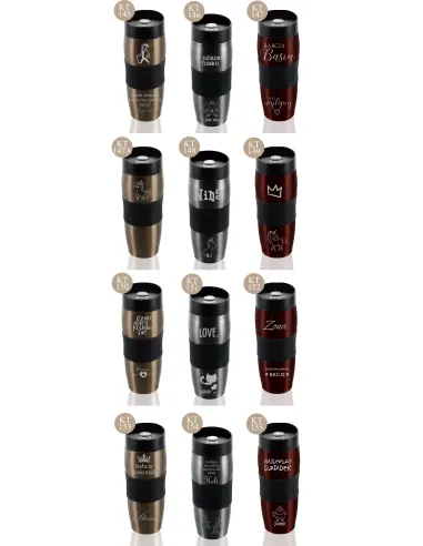 Kubek Termiczny z Grawerem na Prezent Niej Niego Termos