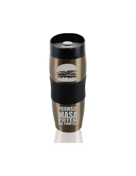 Kubek Termiczny z Grawerem na Prezent Siłownię Dedykacja