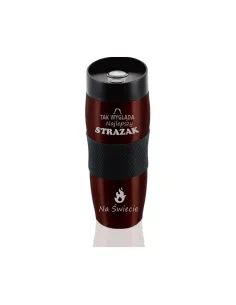 Kubek Termiczny z Grawerem Prezent dla Strażaka na Prezent