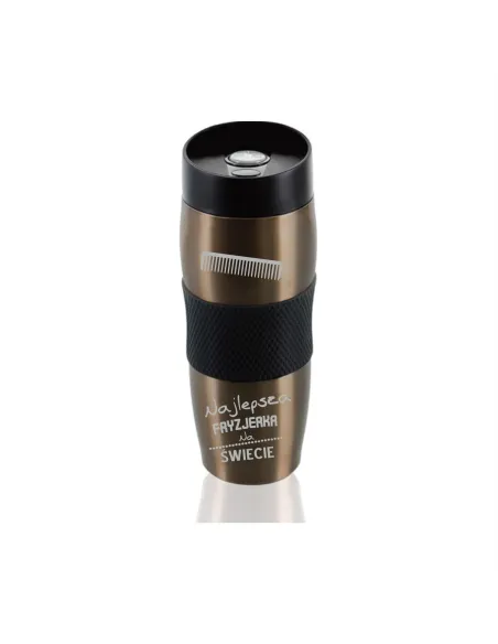 Kubek Termiczny z Grawerem na Prezent Zawody Fryzjerka