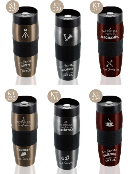 Kubek Termiczny Imieniem Twój Napis Jednorożec z Grawerem