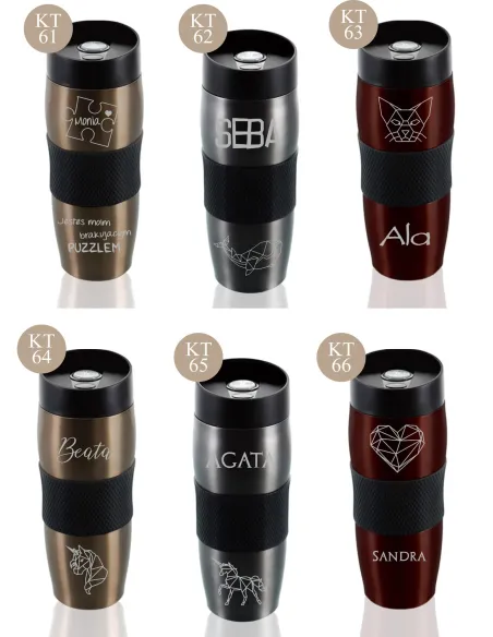 Kubek Termiczny Prezent Święta Mikołajki Grawer z Grawerem