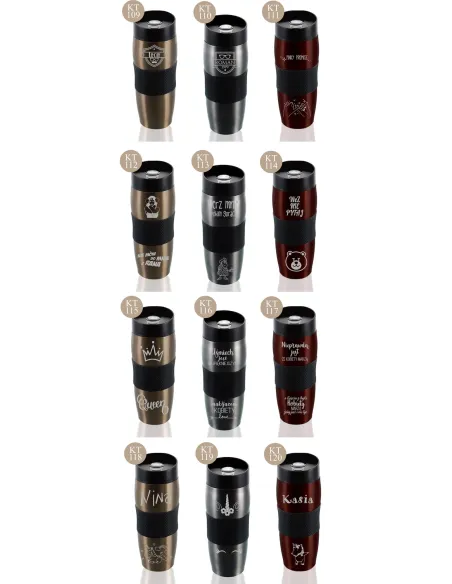 Kubek Termiczny z Grawerem na Prezent Zawody Fryzjerka